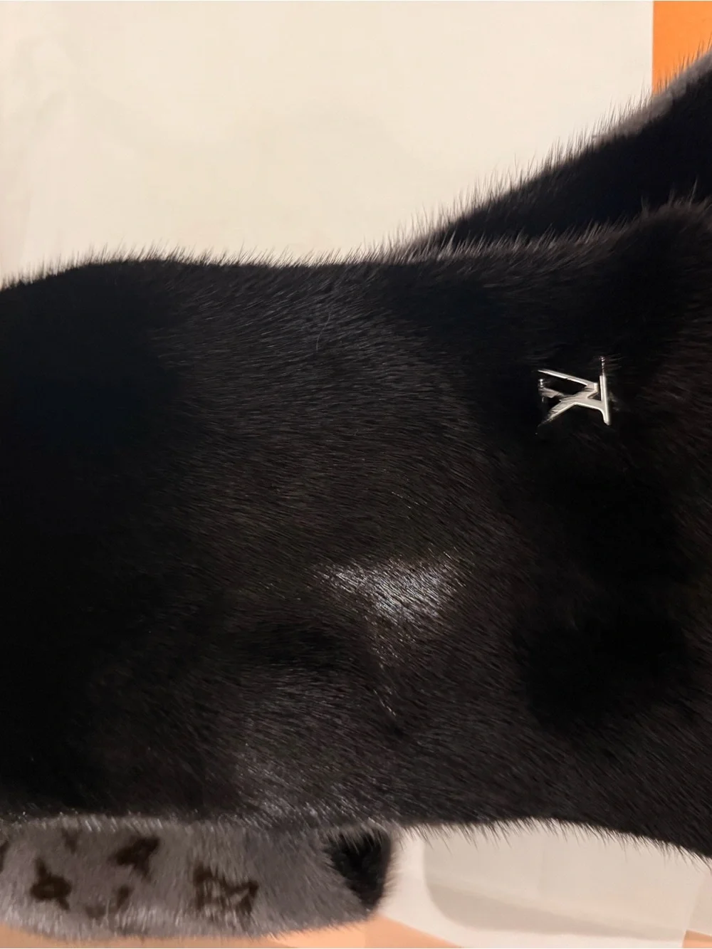 Monogram Reverso Fur Scarf luxurious mink